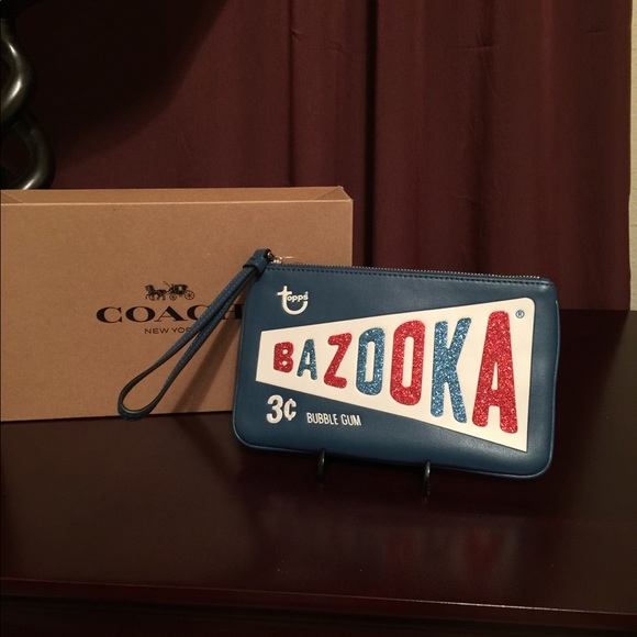 Coach Handbags - 🍭 Limited edition Coach Bazooka wristlet
